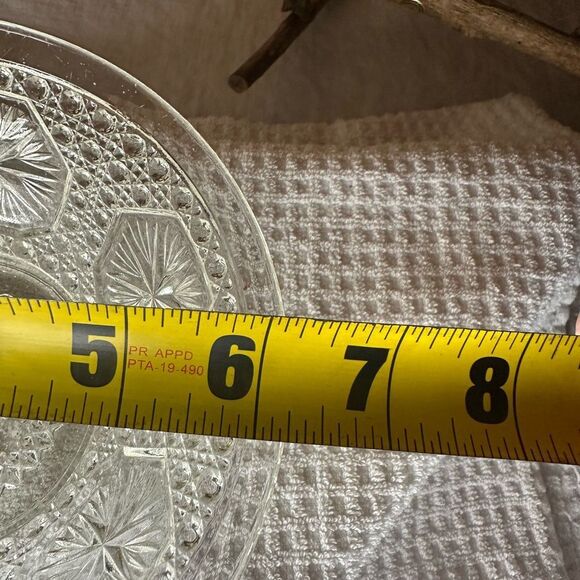 Vintage Imperial Amelia Clear Glass Bowl - Picture 4 of 4